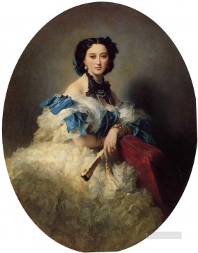  Pushkin Obras - La condesa Varvara Alekseyevna Musina Pushkina retrato de la realeza Franz Xaver Winterhalter